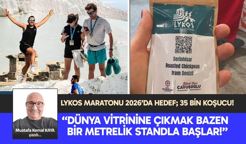 LYKOS MARATONU 2026’DA HEDEF; 35 BİN KOŞUCU!
