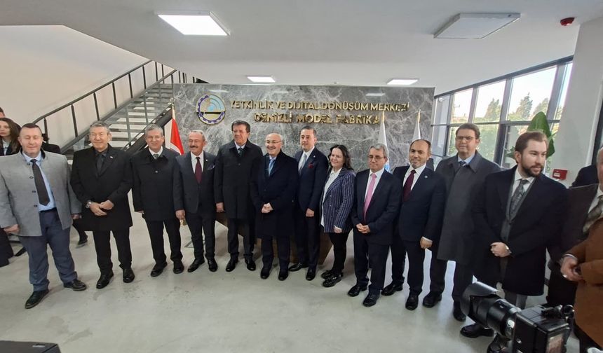 Denizli sanayisinin tarihi günü; 'Denizli Model Fabrika' açıldı!