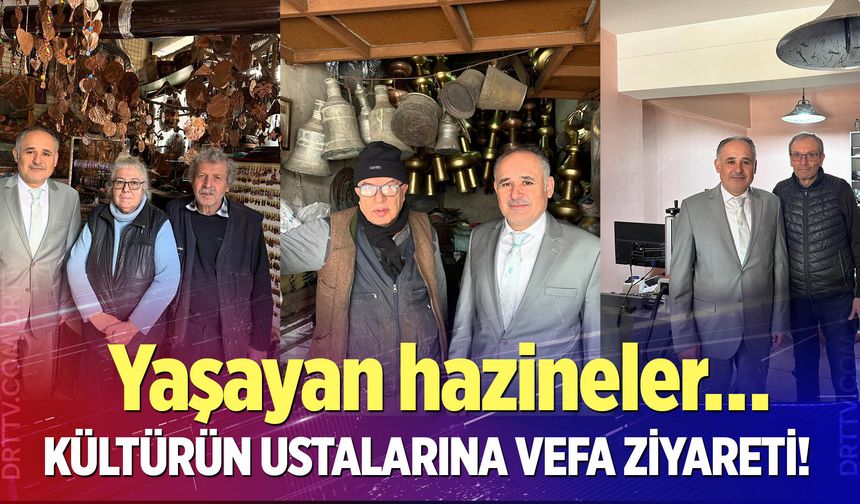 Denizli’de yaşayan hazinelere anlamlı ziyaret...