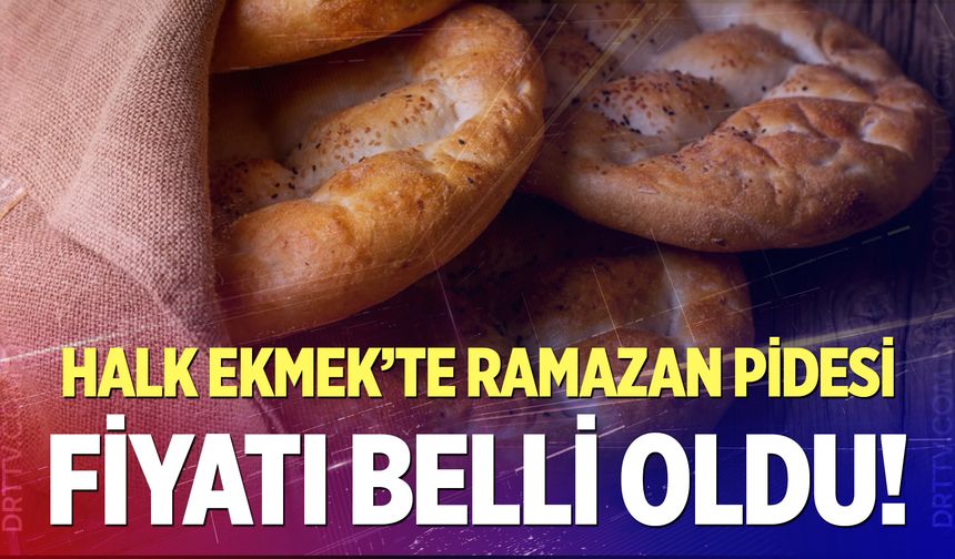 Denizli'de Halk Ekmek Büfeleri'nde Ramazan pidesi fiyatı belli oldu...