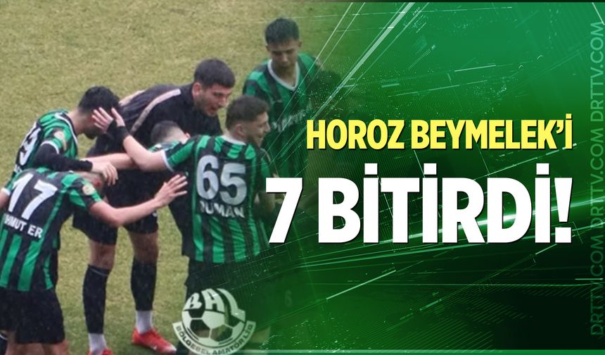 Horoz Beymelek’i 7 bitirdi!