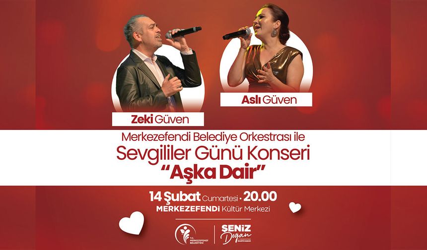 Merkezefendi Belediyesi Konser Duyuru - Resmi Reklam - 13 Şubat 2026