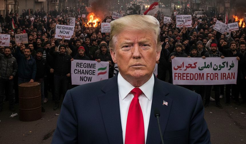 Trump: "İran’da rejim değişikliği en iyi senaryo gibi görünüyor"