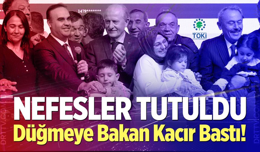 Yüzyılın Konut Projesinde Denizli TOKİ Kura Çekimi yapıldı...