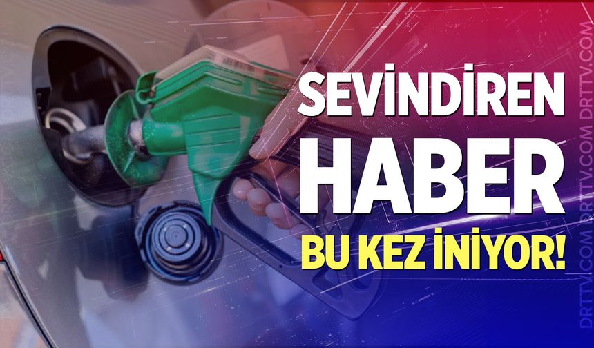 Benzin ve motorine indirim geliyor...
