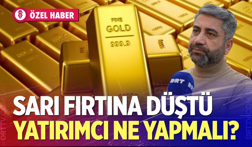 Altın fiyatları düştü: Yatırımcı ne yapmalı?