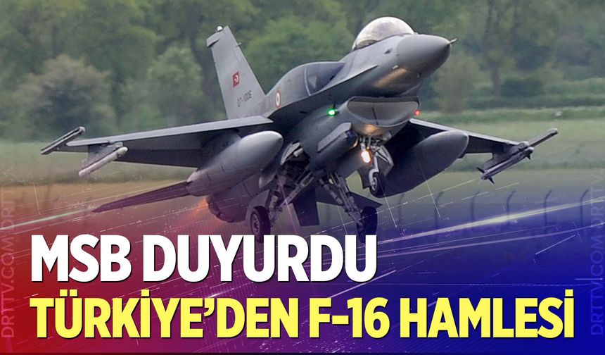 Türkiye'de F-16 hamlesi