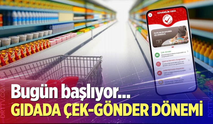 Gıdada çek-gönder dönemi