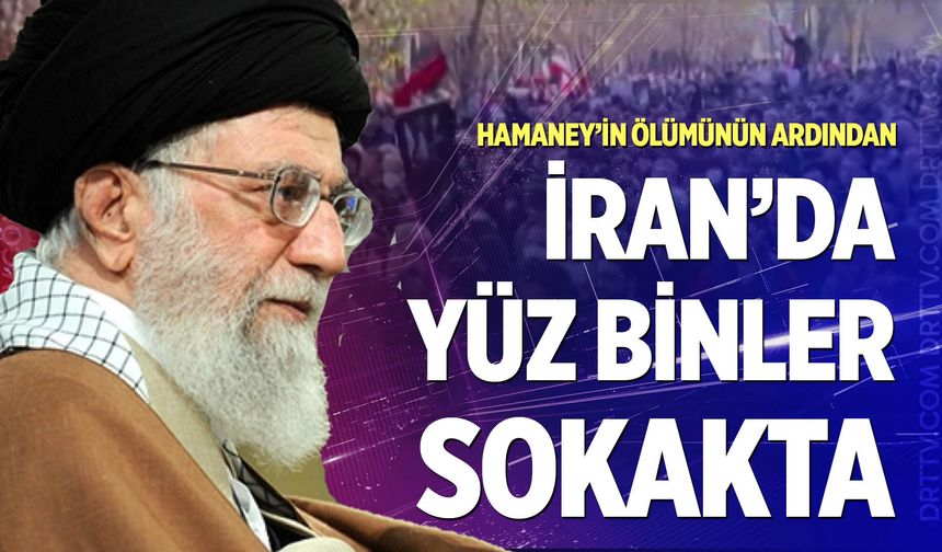 İran'da yüz binler sokakta