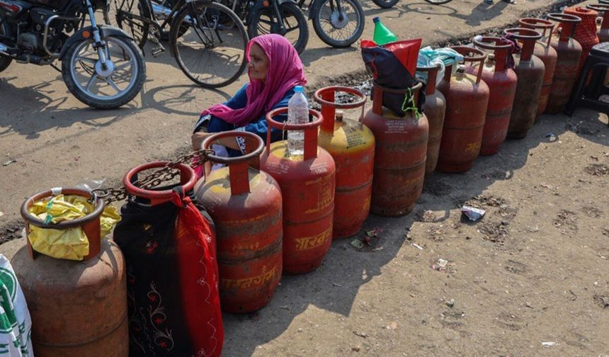 Hindistan'da gaz krizi!