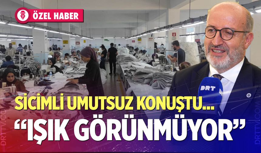 TETSİAD Başkan Yardımcısı İlhan Sicimli; “Rekabet gücünü kaybettik, ciddi kayıplar var”
