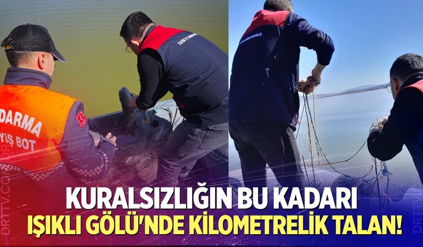 Çivril Işıklı Baraj Gölü'nde kaçak ava büyük darbe! İşte detaylar...