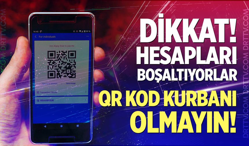 Dikkat! QR kod kurbanı olmayın