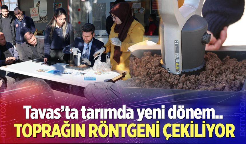 Tavas’ta tarımda yeni dönem...