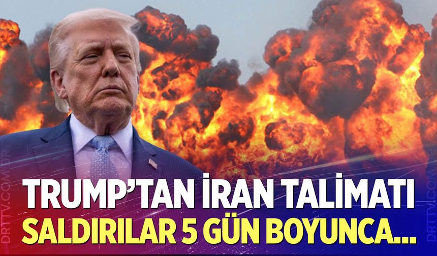 Trump'tan İran talimatı
