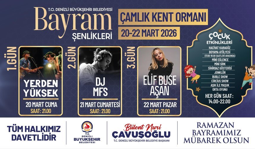 Resmi Reklam - DBB Şenlik Duyuru - 23 Mart 2026