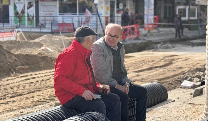 Başkan Orpak, sahaya indi, vatandaşın sorunlarını dinledi