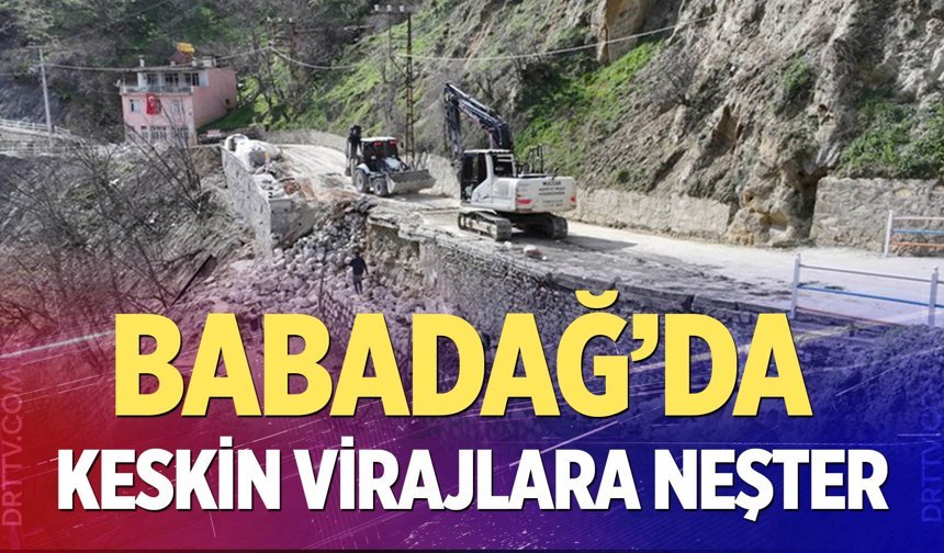 Denizli Büyükşehir’den Babadağ’da ulaşım yatırımı