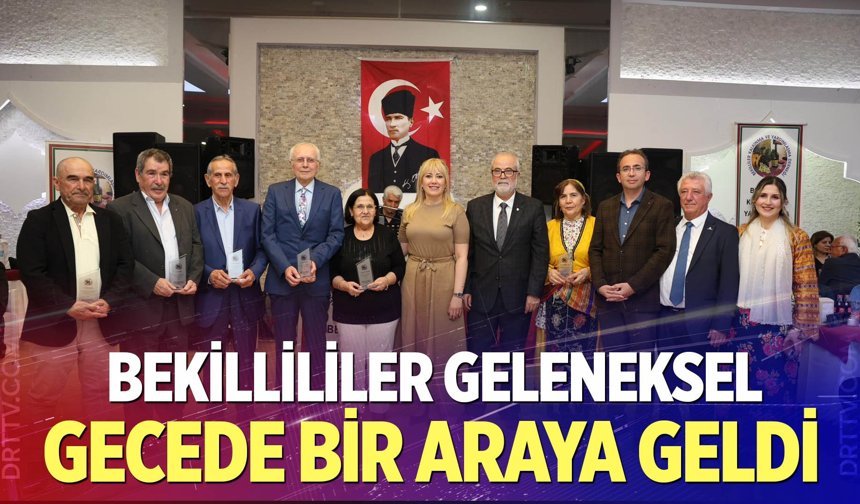 Bekilliler 38. yılı coşkuyla kutladılar