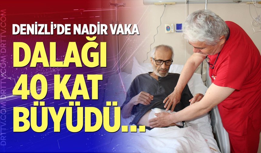 Denizli’de nadir vaka