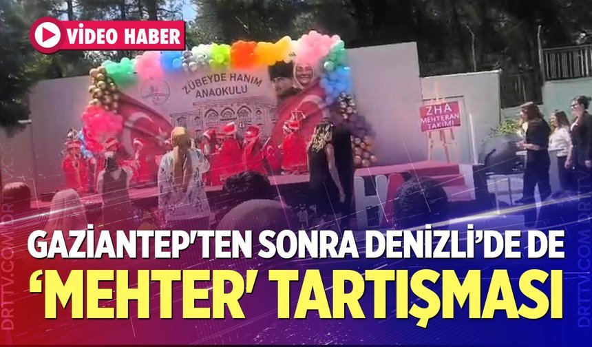 Gaziantep'ten sonra ikinci ‘mehter' tartışması Denizli'de yaşandı