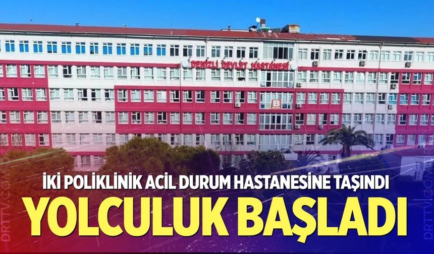 Acil Durum Hastanesi Çarşamba günü hizmet vermeye başlayacak