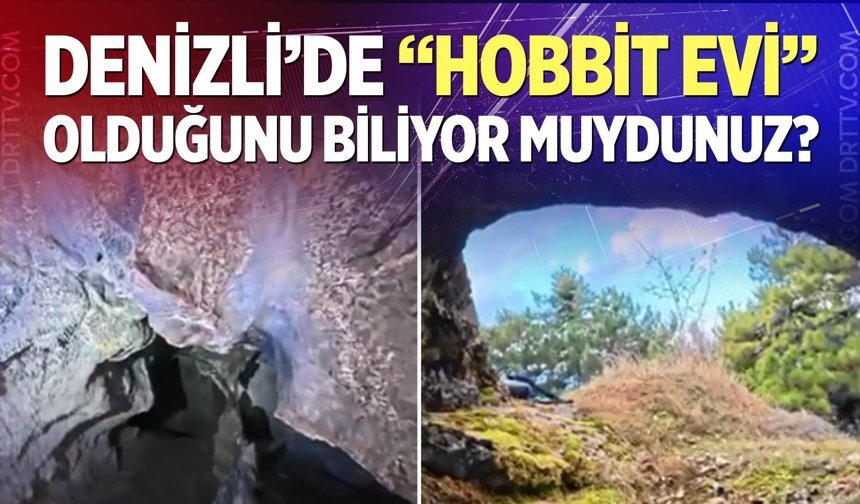 Denizli'de "Hobbit evi" olduğunu biliyor muydunuz?