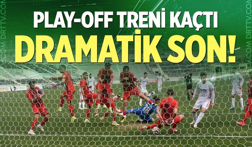 Denizli İdmanyurdu play-off trenini kaçırdı
