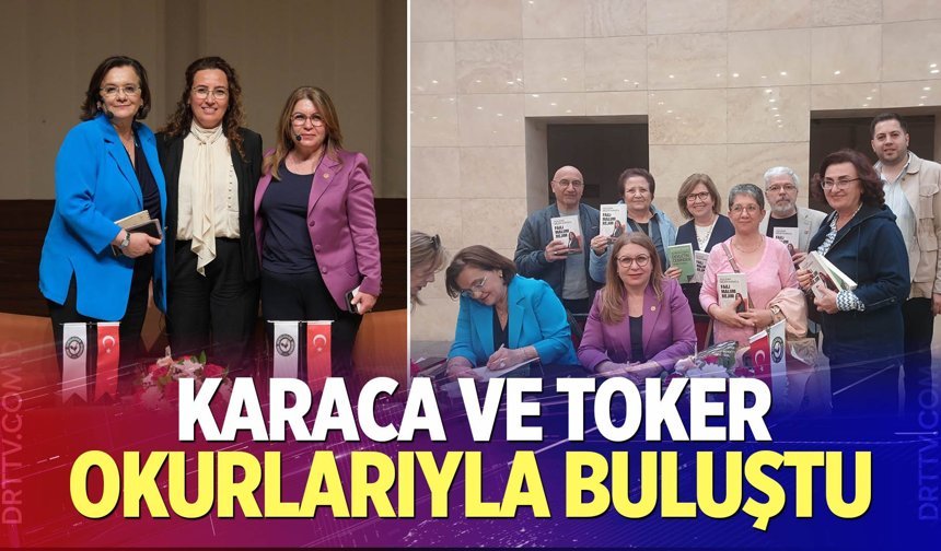 Karaca ve Toker okurlarıyla buluştu