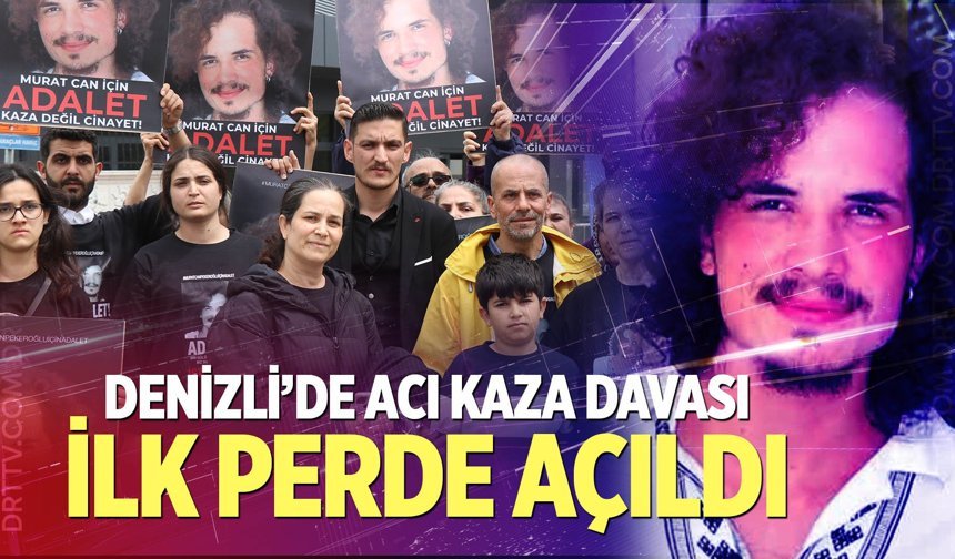 Denizli’de motokurye davasında ilk duruşma! Aileden sert tepki