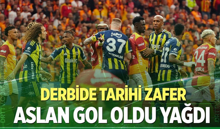 Aslan affetmedi... Derbinin kazananı belli oldu!