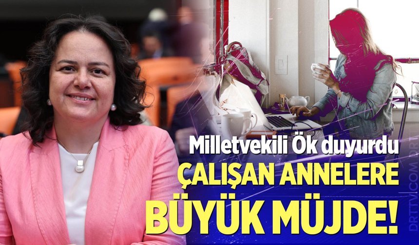 Milletvekili Ök Duyurdu: Çalışan Annelere Büyük Müjde!