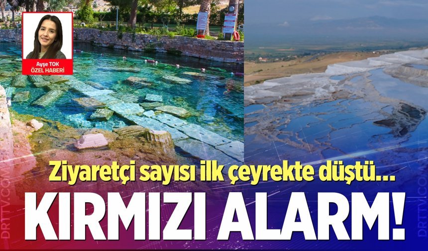 Pamukkale’de ilk çeyrekte büyük kayıp… İşte rakamlar!