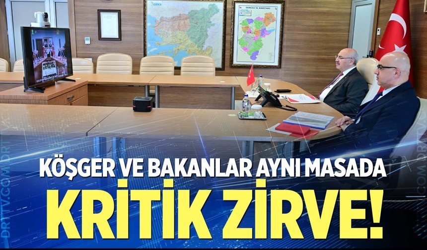 Bakanlarla Acil Toplantı: Denizli’nin risk haritaları için düğmeye basıldı!