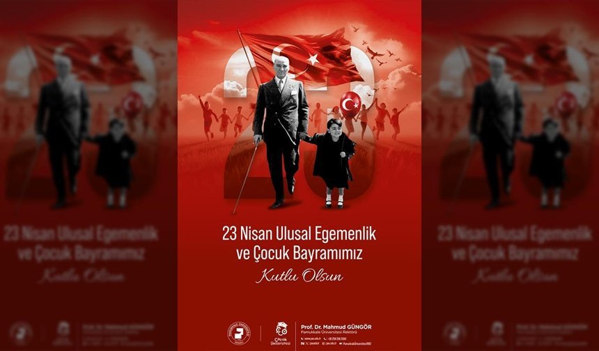 Resmi Reklam - Pamukkale Üniversitesi - 23 Nisan 2026