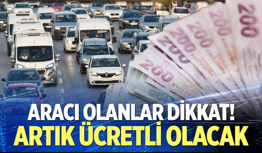 Aracı olanlar dikkat!