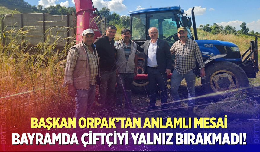 Mehmet Ali Orpak’tan Buldanlı üreticilere bayram ziyareti!