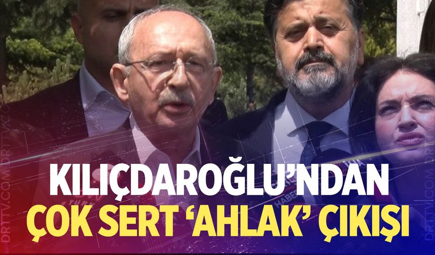 Kılıçdaroğlu sahaya indi: “Ahlaki üstünlük şart”
