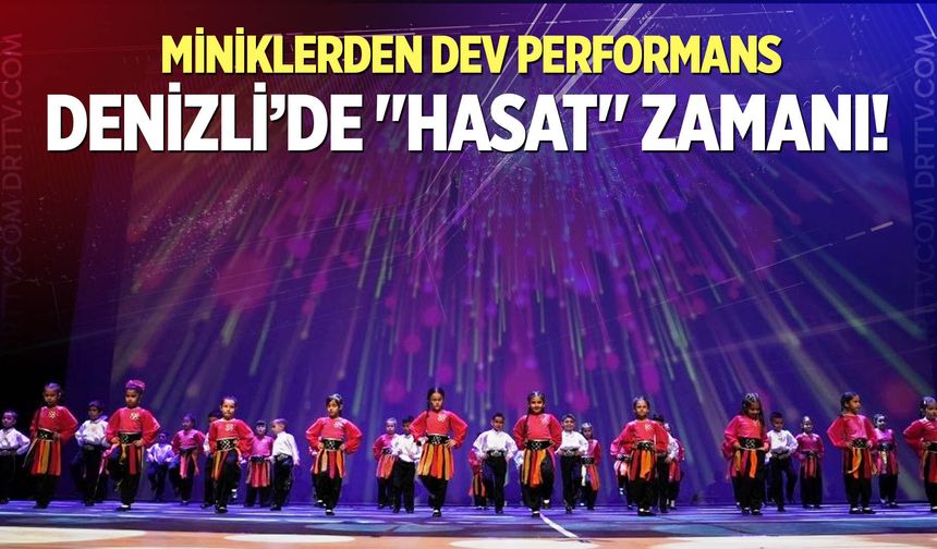 Minik yıldızlar Anadolu’nun renklerini sahneye taşıdı