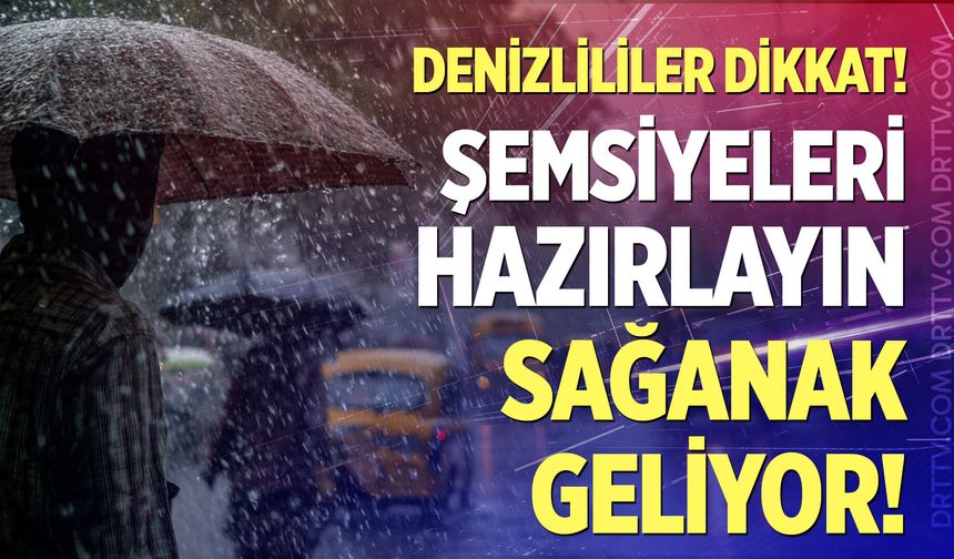 Denizli'de hafta sonunda hava durumu nasıl olacak?