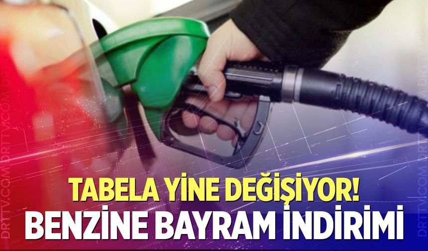 Benzine indirim geliyor