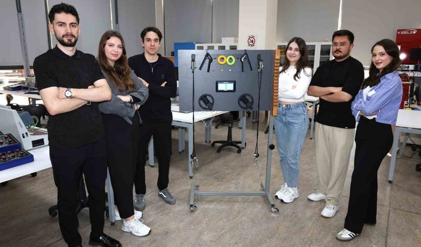 Gençlerden ‘akıllı egzersiz’ makinesi