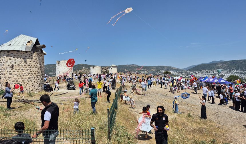 Uçurtma Festivali yoğun ilgi gördü