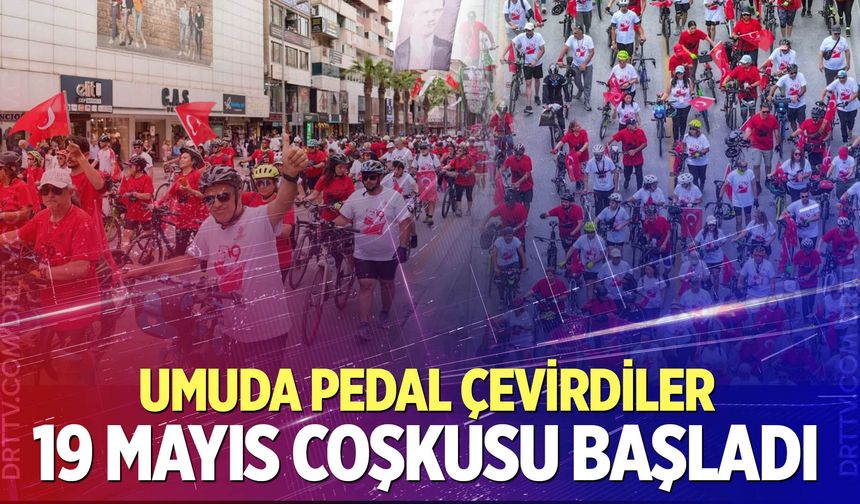 Denizli'de "Umuda Pedal Çevir" şenliği başladı