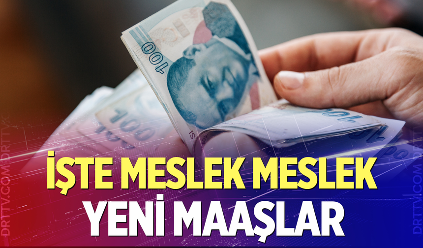 TÜİK öncesi maaş tablosu ortaya çıktı! İşte yeni memur maaşları