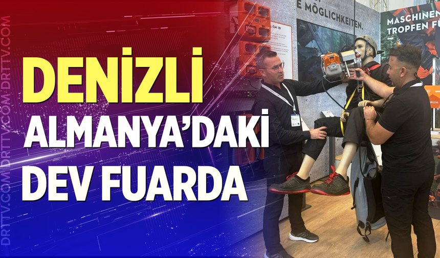 Denizli  Dünyanın En Büyük Afet Fuarında