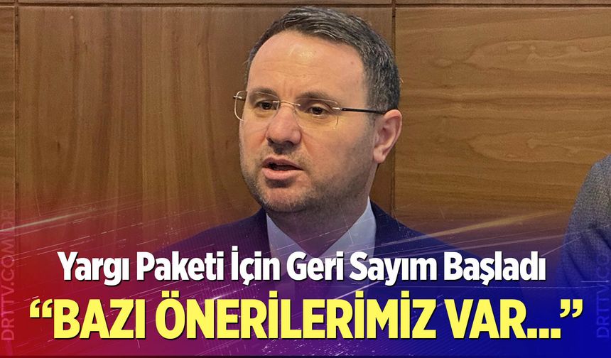 Bakan Gürlek: "Yargı paketi ayrı, ’Terörsüz Türkiye’ süreci ayrı yürüyor"