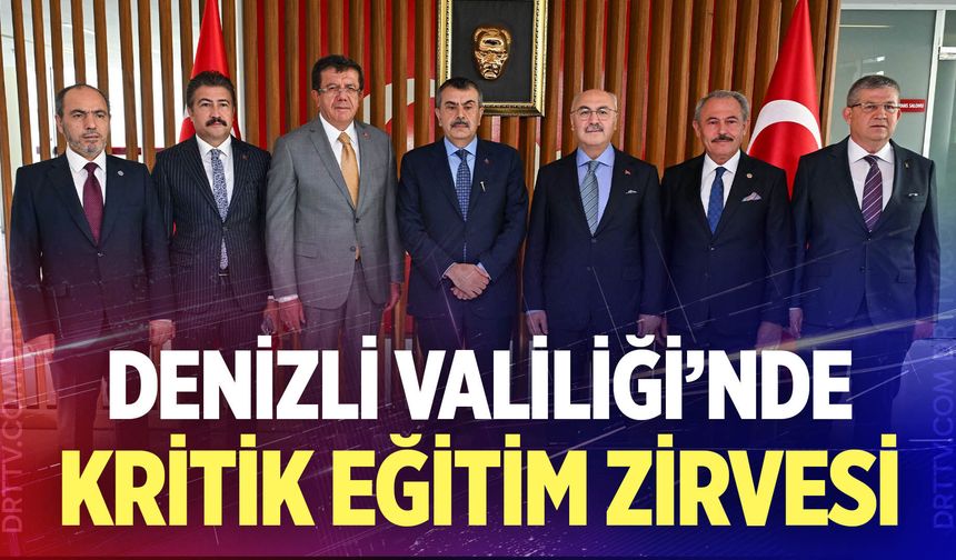 Milli Eğitim Bakanı Yusuf Tekin, Denizli Valiliği'ni ziyaret etti