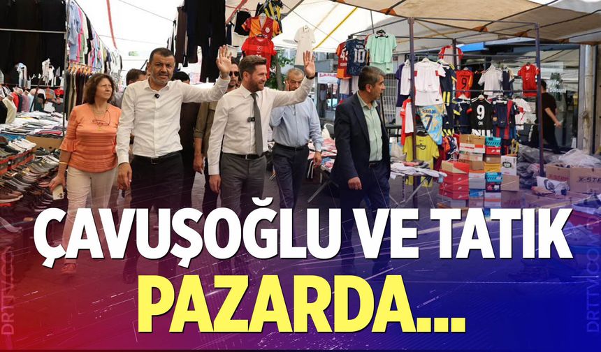 Başkan Tatık, DESKİ Çalışmalarını İnceledi, Esnafla Buluştu
