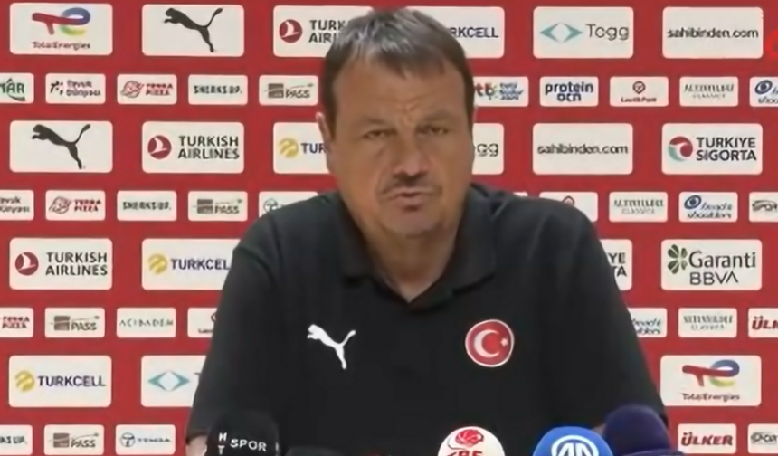 Ergin Ataman: "Avrupa basketbolunda, sıralamalarda birinci basamakta gösteriliyoruz"